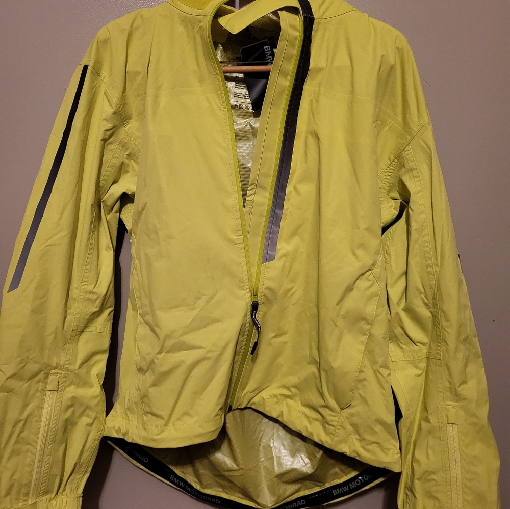 Unisex motorcycle rainlock jacket